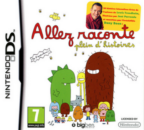 Allez Raconte Plein D'Histoires box art for Nintendo DS
